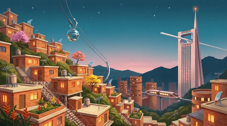 La Ladera · de noche